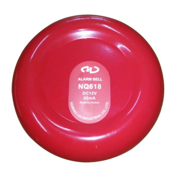 CHUÔNG BÁO CHÁY HORING NQ-618 (6 INCH, 12/24V DC, 90dB)