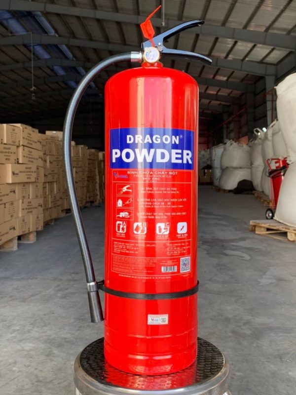 Bình Chữa Cháy DRAGON Bột ABC 8KG – MFZL8 | TEM KIỂM ĐỊNH, HIỆU QUẢ CAO