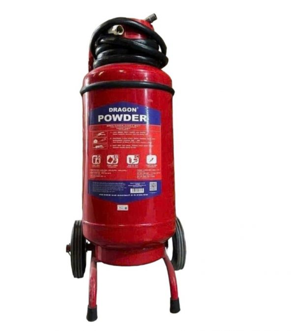 Bình Chữa Cháy Xe Đẩy DRAGON Bột ABC 35KG – MFTZL35 | Chữa Cháy Diện Rộng, Hiệu Quả Cao