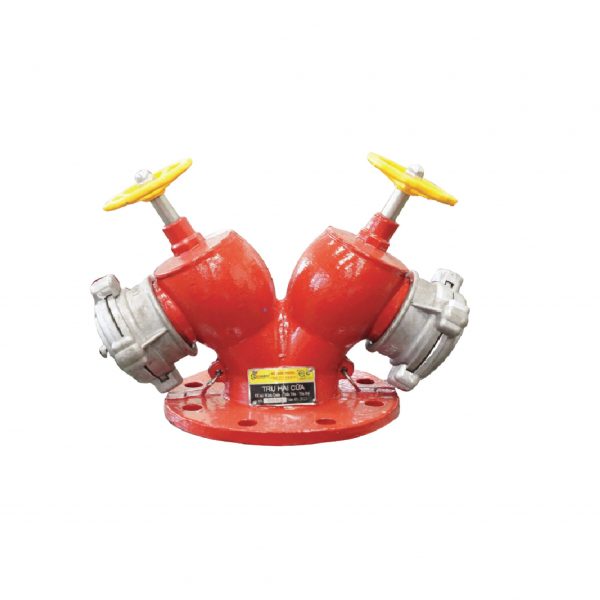 Trụ cứu hỏa 2 cửa Bộ Quốc Phòng
